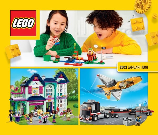 Lego brochure 2021 januari t/m juni