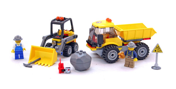 Lego City 4201 Lader en Kiepwagen