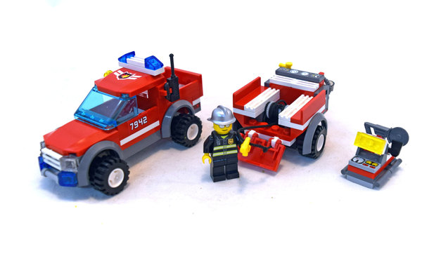 Lego City 7942 Brandweer Commandowagen