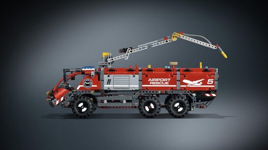 Lego Technic 42068 Vliegveld Brandweer Truck