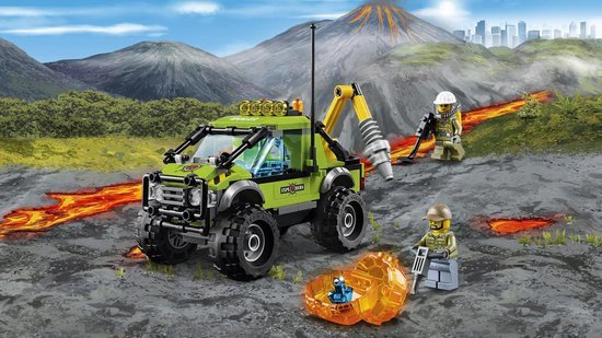 Lego City 60121 Vulkaan Onderzoekstruck