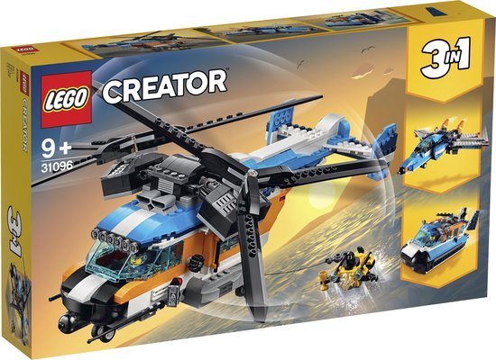 Lego Creator 31096 Dubbel rotor helikopter