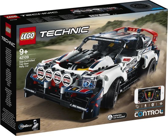 Lego Technic 42109 App Controlled Top Gear Ralley auto