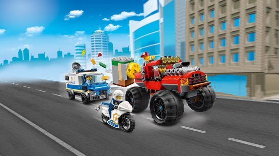 Lego City 60245 Politie-monstertruck achtervolging