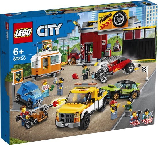 Lego City 60258 Tuning Workshop