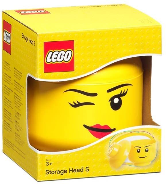 Lego Gear Storage Head maat S "Knipoog"