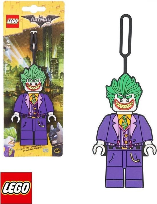 Lego Gear Rugzakhanger / nametag "The Joker"