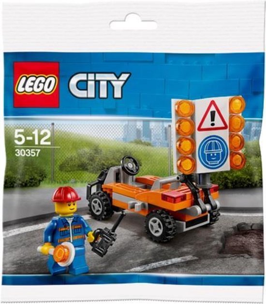Lego City 30357 Polybag Wegwerker