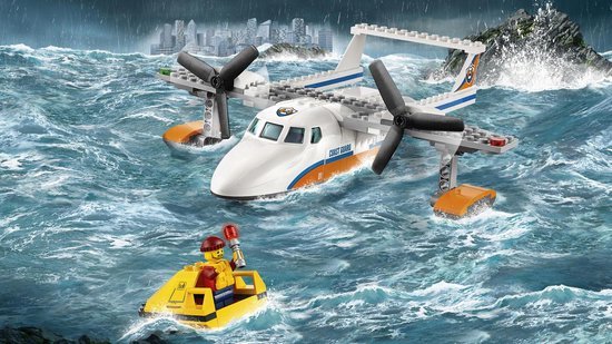 Lego City 60164 Coastguard Reddingsvliegtuig