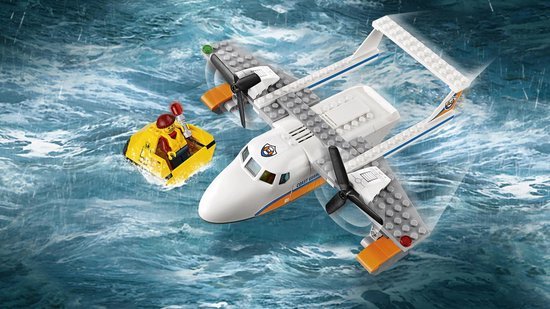 Lego City 60164 Coastguard Reddingsvliegtuig