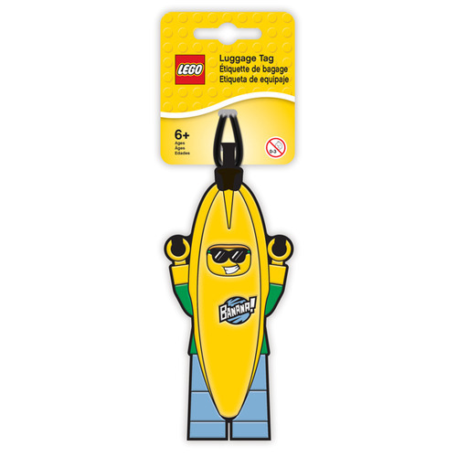 Lego Gear Rugzakhanger / nametag Banana