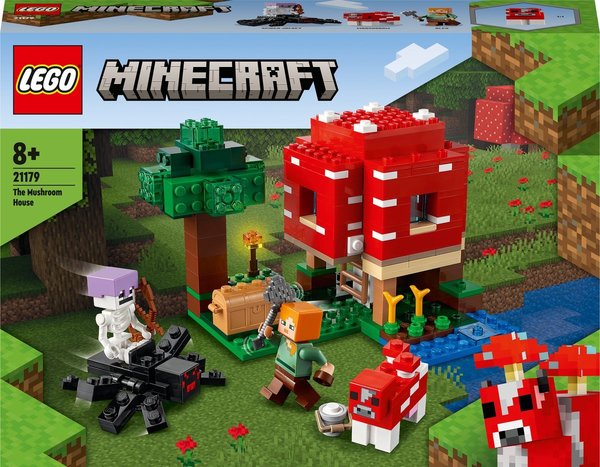 Lego Minecraft 21179 The Mushroomhouse