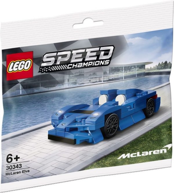 Lego SpeedChampions 30343 McLaren Elva Polybag