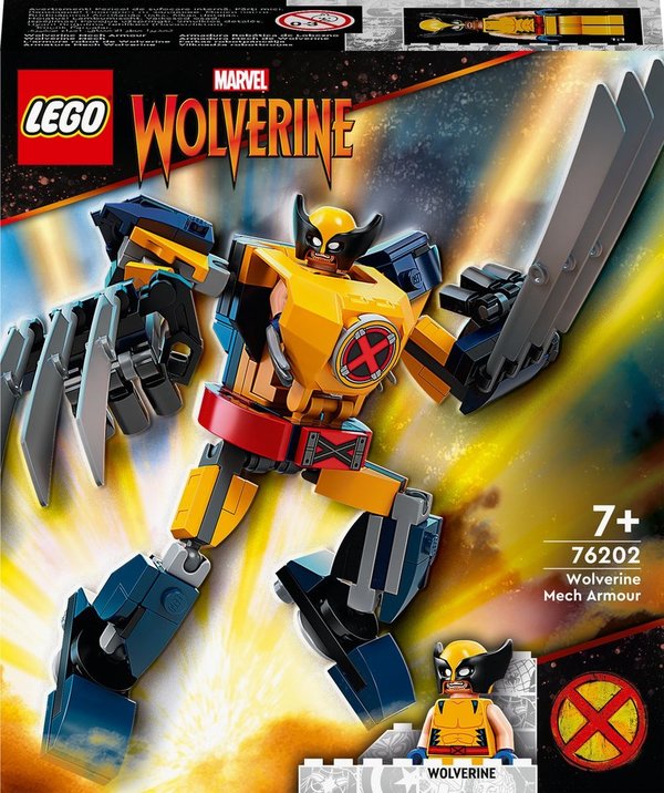 Lego Marvel 76202 Wolverine mechapantser