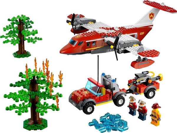 Lego City 4209 Blusvliegtuig